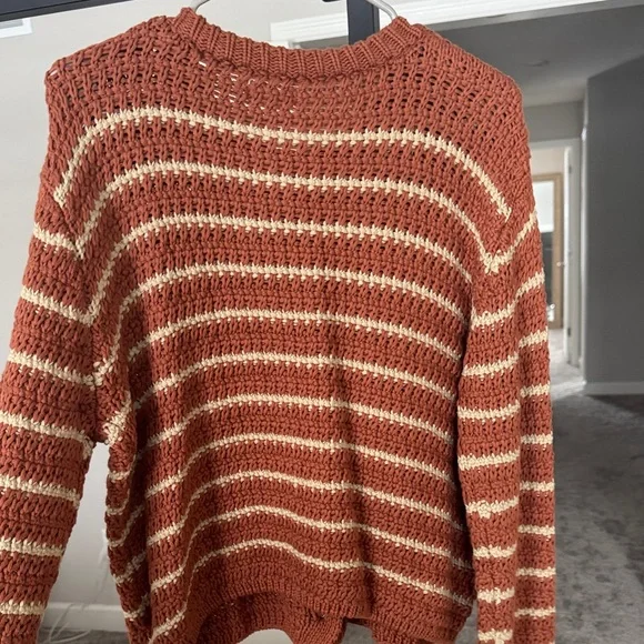 ROOLEE - Girl Like You Stripe Sweater Cardigan L - Picture 4 of 4